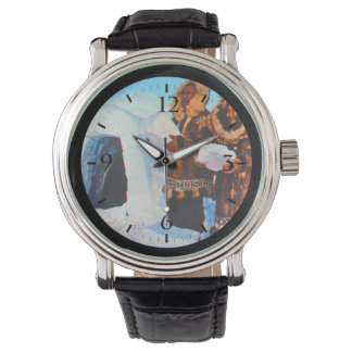 Montre Vintage USA Alaska igloo builders
