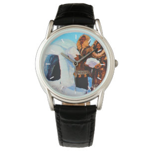 Montre Vintage USA Alaska igloo builders