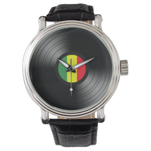 Montre Vinyl reggae