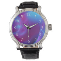 Violet bleu et rose Cosmique Tourbillonnant fracta