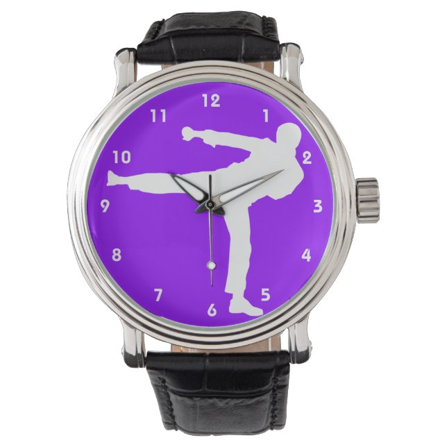 Montre Violet Violet Arts martiaux (devant)