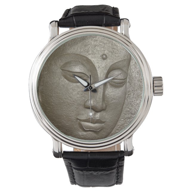 Montre visage bouddha (devant)