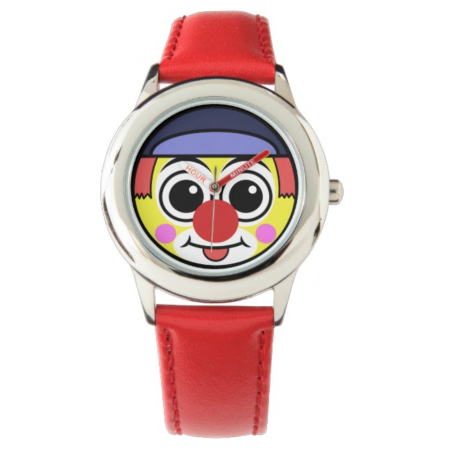 Montre Visage clown (devant)