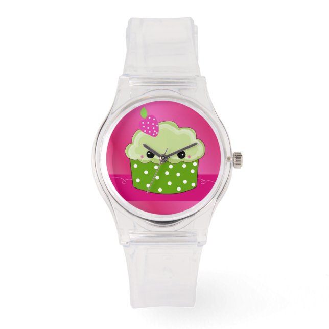 Montre Visage Cupcake (Recto)