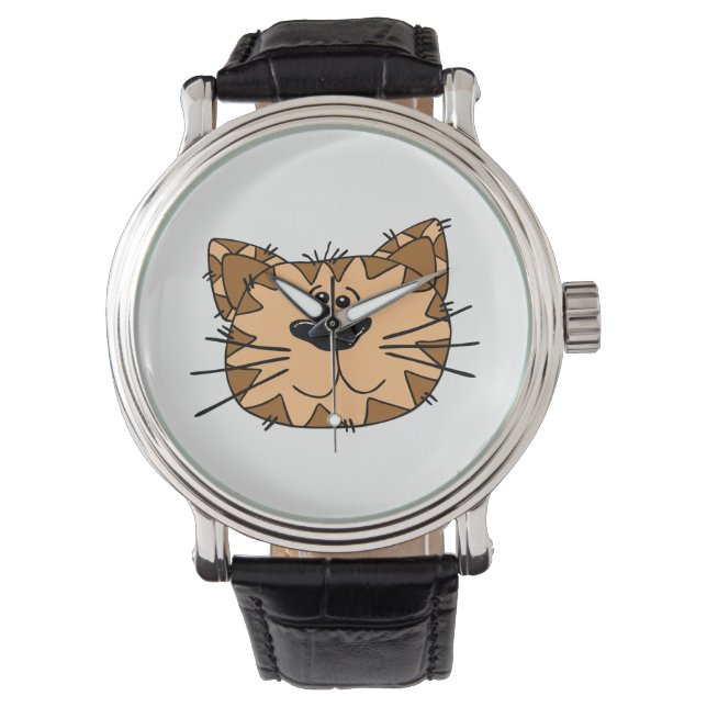 Montre Visage de chat (devant)