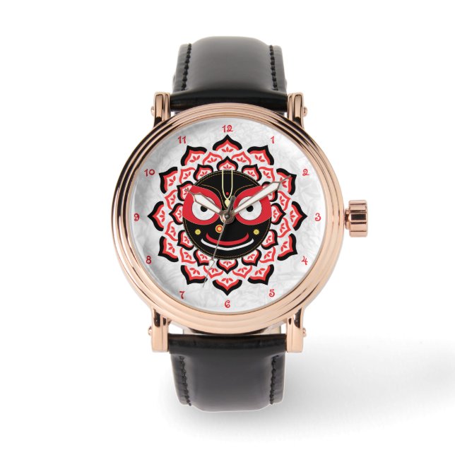Montre Visage de Lord Jagannath Chakra Déité Hindoue (Recto)
