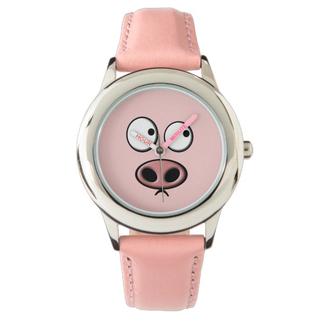 Montre Visage de porc (devant)