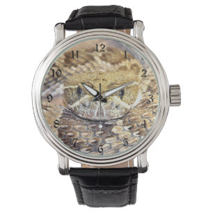 Montre Visage de serpent à sonnettes
