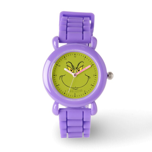 Montre visage du Grinch qui a volé Noël (Recto)