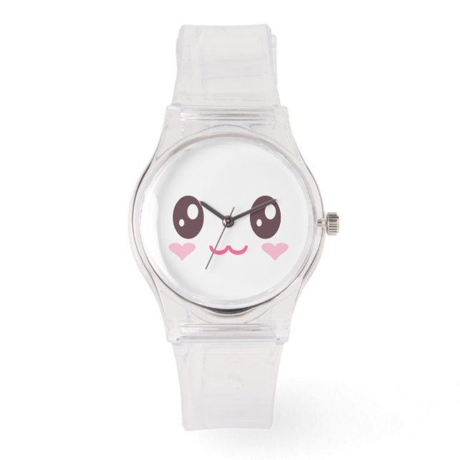 Montre Visage Mignon Kawaii (Recto)