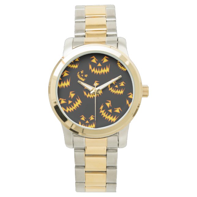 Montre Visages d'Halloween effrayants (devant)