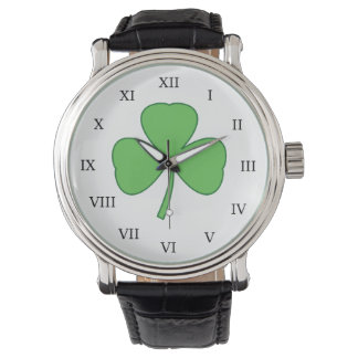 Montre Visionneuse Shamrock brillante