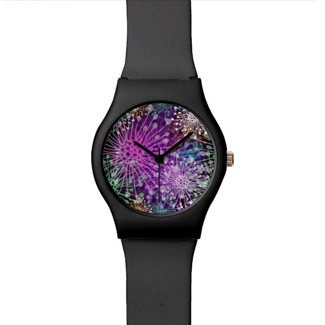 Montre Vivid Spotty Motif (Fermer)