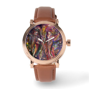 Montre VIVIEN ET MERLIN Imaginaire rose violet
