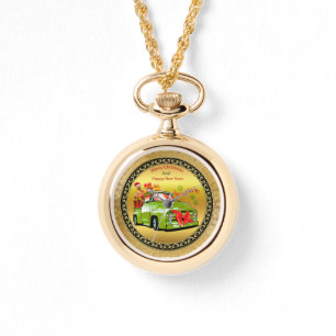 Montre Voici Père Noël paws chien défilé de Noël camion