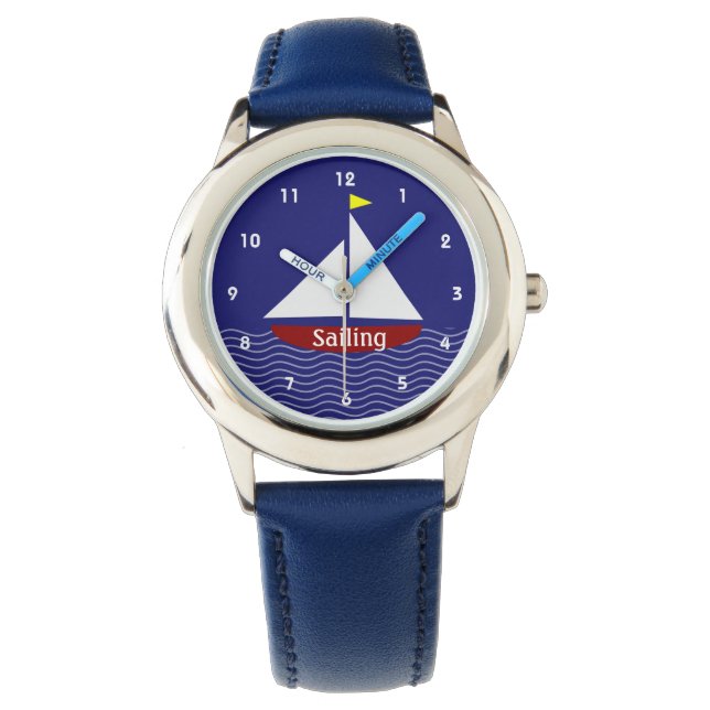 Montre Voile Voiliers Design Watch (devant)