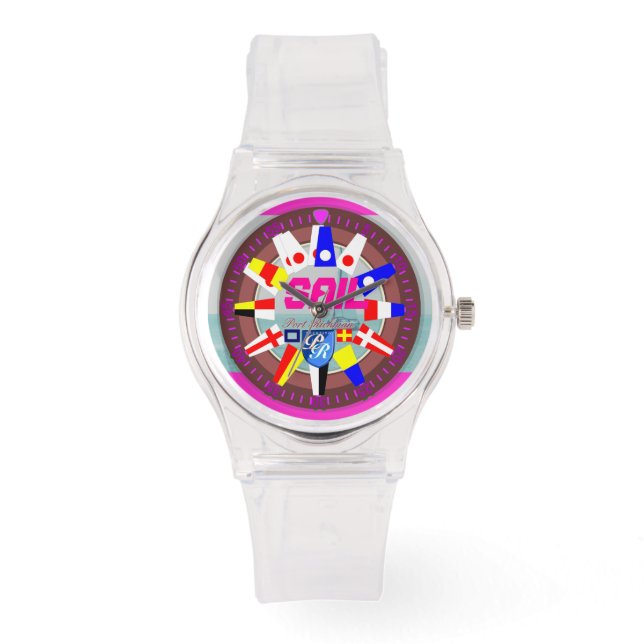 Montre Voile Yacht Port Richman Nautique Girly Marine (Recto)