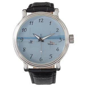 Montre Voiliers sur la rivière