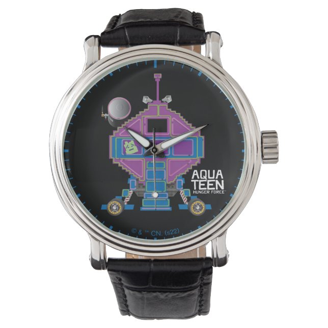 Montre Voiture Aqua Ado Hunger Force Mooninites (devant)