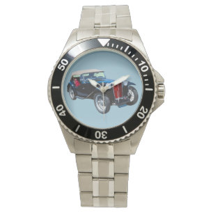 Montre Voiture D'Antique Black Mg Tc