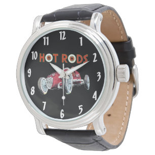 Montre Voiture de course Vintage Hot Rods