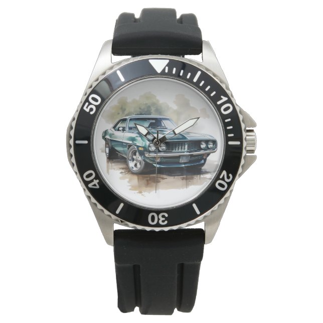 Montre Voiture Muscle Classique (devant)