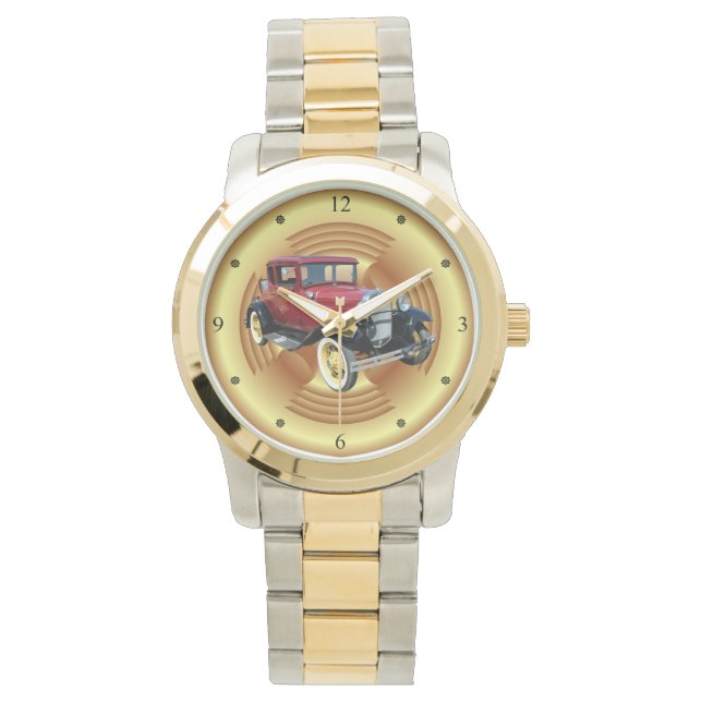 Montre Voiture Vintage ~ Modèle A 1928 -29 Coupe ~ (devant)