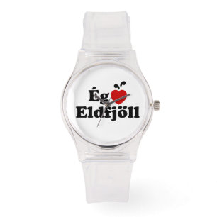 Montre Volcans I Heart (Love) [Ég Elska Eldfjöll]