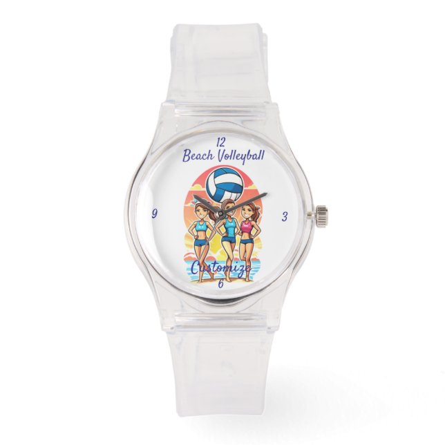 Montre Volleyball de plage filles Thunder_Cove (Recto)