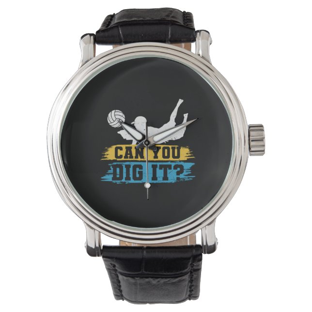 Montre Volleyball Player | Can You Dig It (devant)