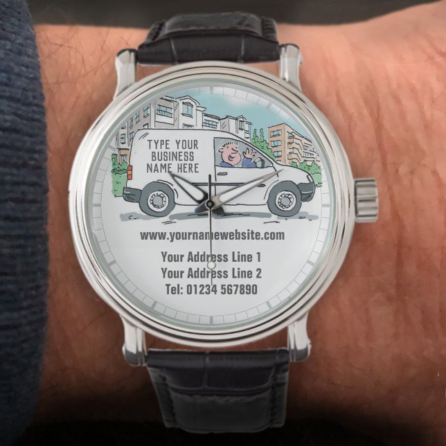 Montre Vos coordonnées professionnelles sur un (Créateur téléchargé)