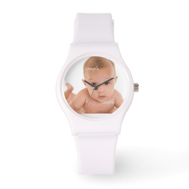 Montre Votre bébé photo (Recto)