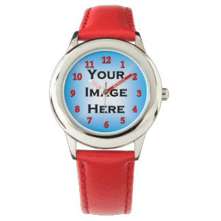 Montre Votre Modèle de numéros rouges d'image