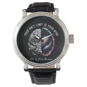 Montre Votre seule limite est votre esprit : Citation mot