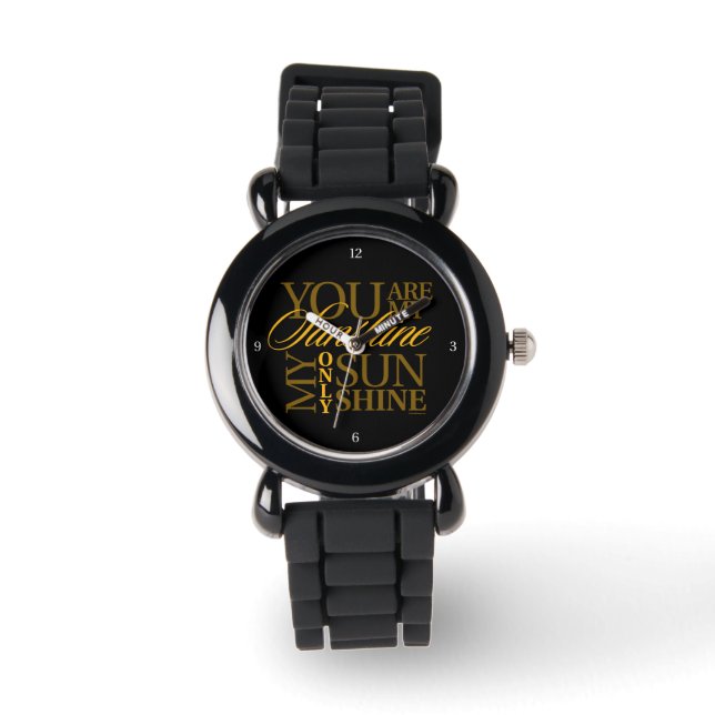 Montre Vous Êtes Mon Soleil (Recto)