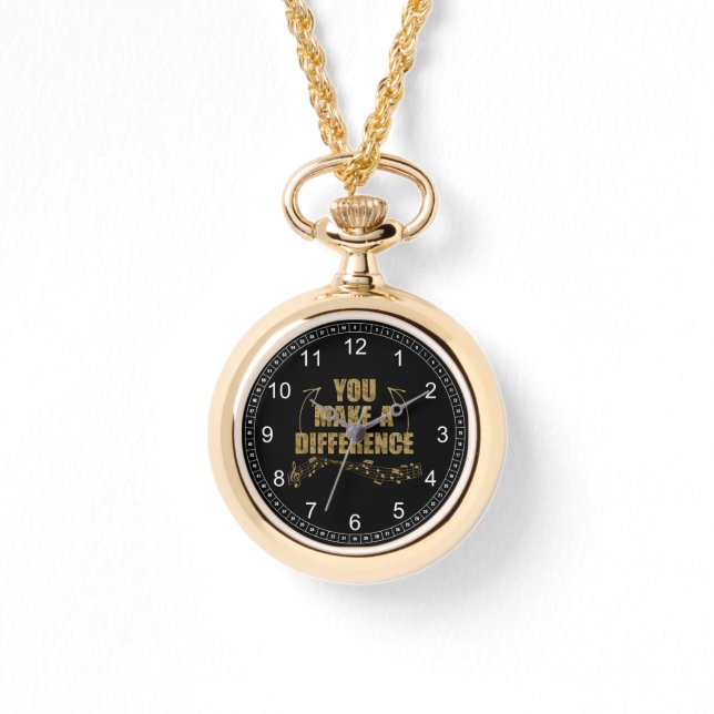 Montre Vous faites une différence musiciens (Recto)