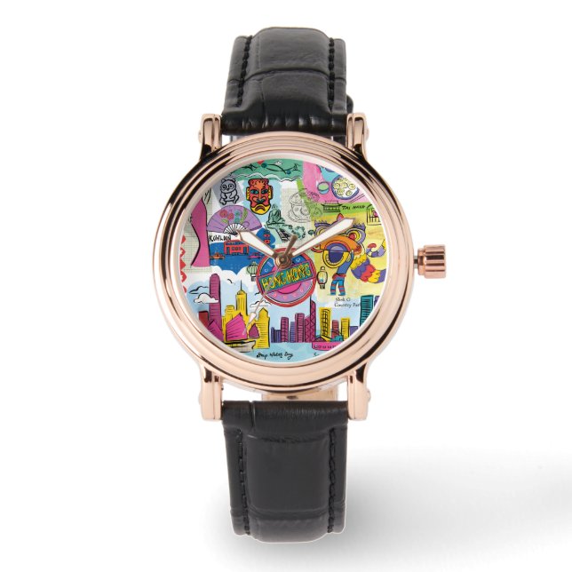 Montre Voyage mondial - Hong Kong (Recto)