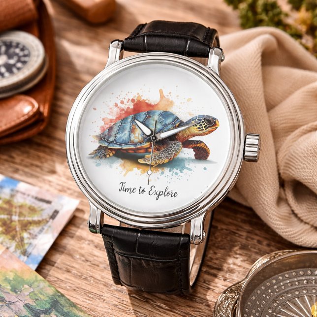 Montre Voyageur Vibrant, sur mesure (Créateur téléchargé)