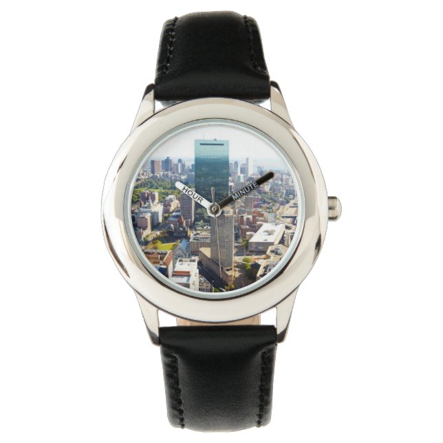 Montre Vue aérienne de Boston 2 (devant)