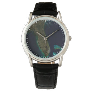 Montre Vue Satellite Sur La Floride.