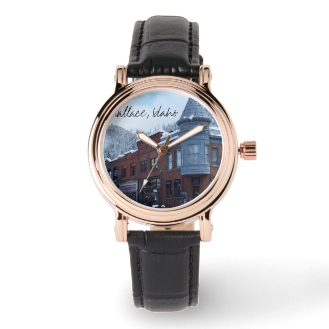Montre Wallace Idaho en hiver (Recto)