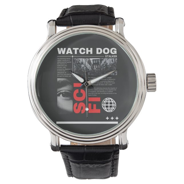 Montre Watch Dogs Throw Pillow  (devant)