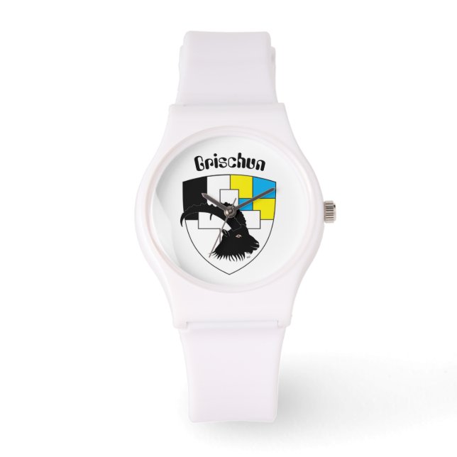 Montre Watch with Swiss Design Grisons (Recto)