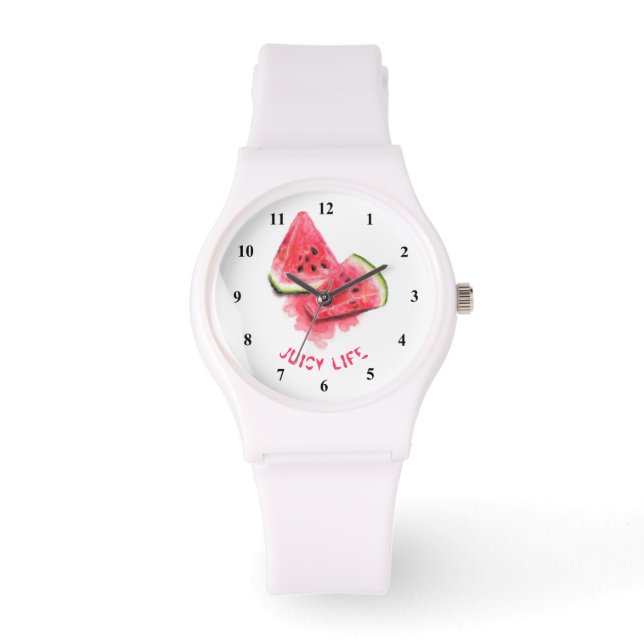Montre Watermelon Watch Red Sweet Juicy Pièces - Tasty (Recto)
