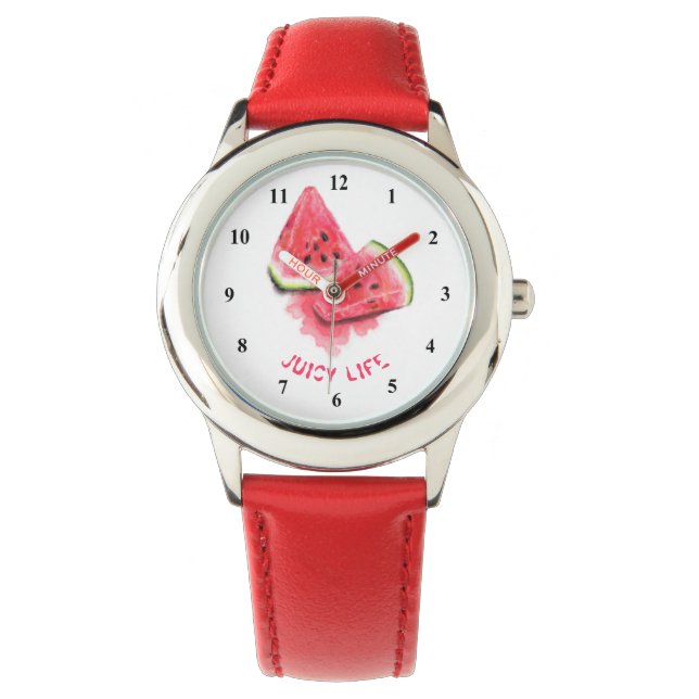 Montre Watermelons Watch Red Sweet Gift (devant)