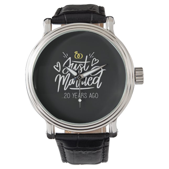 Montre Wedding Gifts | 20th Wedding Anniversary (devant)