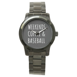 Montre Week-ends, Café Et Baseball I