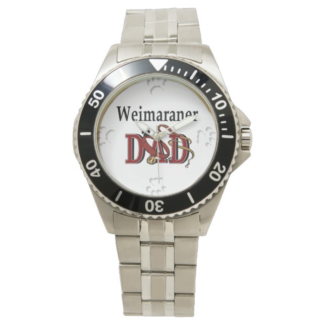 Montre Weimaraner Papa Cadeaux (devant)