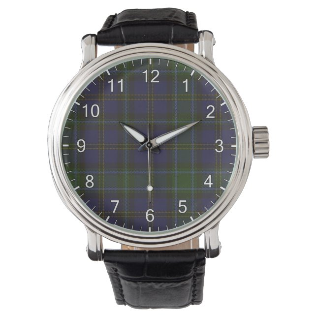 Montre Weir Clan Tartan (devant)