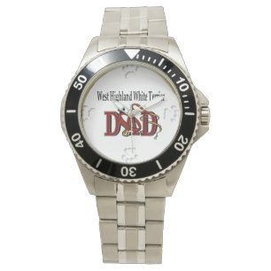 Montre West Highland White Terrier Papa Cadeaux